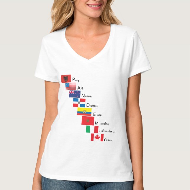 Camiseta Panorámica Italia Blanca (Anverso)
