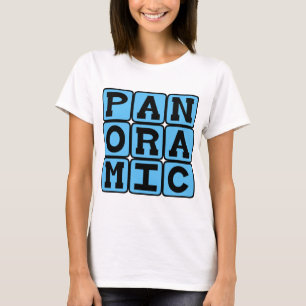 Camiseta Panorámico, Estilo Fotográfico
