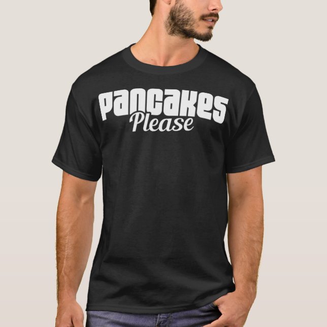 Camiseta Panqueques de bagel (Anverso)