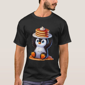 Camiseta Panqueques de equilibrio de pingüinos