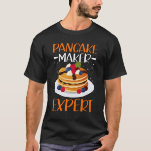 Camiseta Panqueques expertos creadores de panqueques Desayu