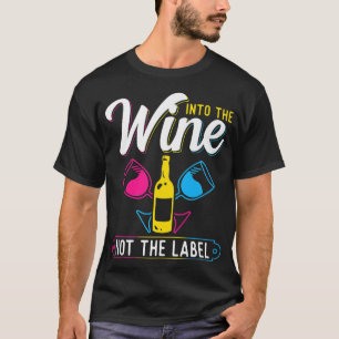 Camiseta Panseual En El Vino No En La Etiqueta, Pan Pride P
