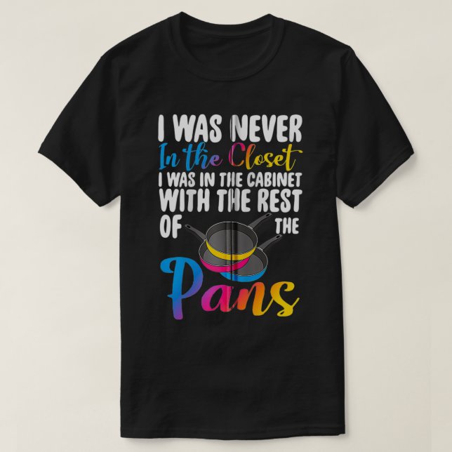 Camiseta Panseual LGBTQ Funny Pan Pride Zip (Diseño del anverso)