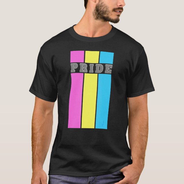 Camiseta Pansex Pride Lgbtq Pan Support (Anverso)