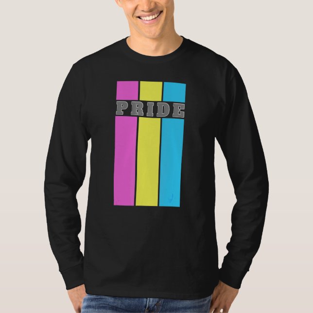 Camiseta Pansex Pride Lgbtq Pan Support (Anverso)