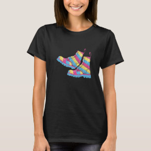 Camiseta Pansexual Boots Gay Love LGBTQ+ Estética