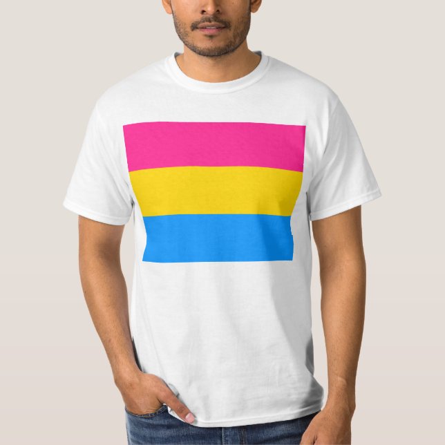 Camiseta Pansexual del orgullo (Anverso)