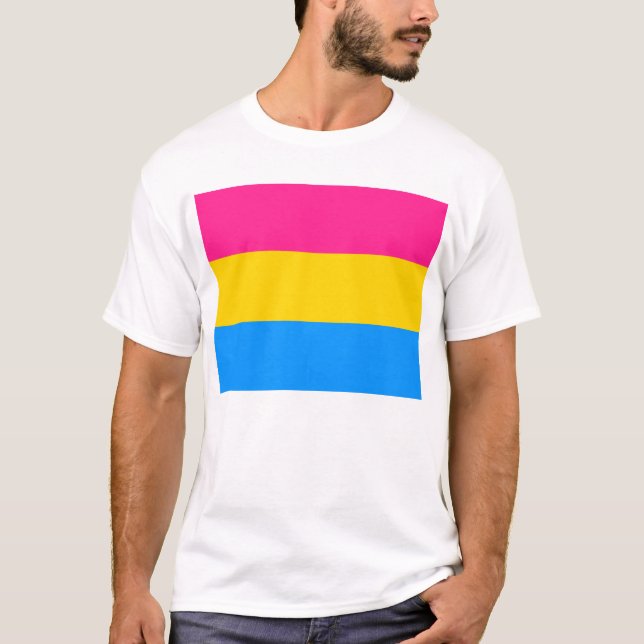 Camiseta Pansexual del orgullo (Anverso)