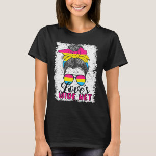 Camiseta Pansexual Love Bandera Pansexual en la Red