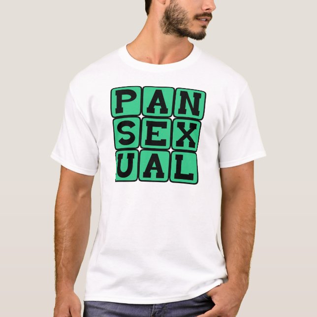 Camiseta Pansexual, Omnisexual (Anverso)
