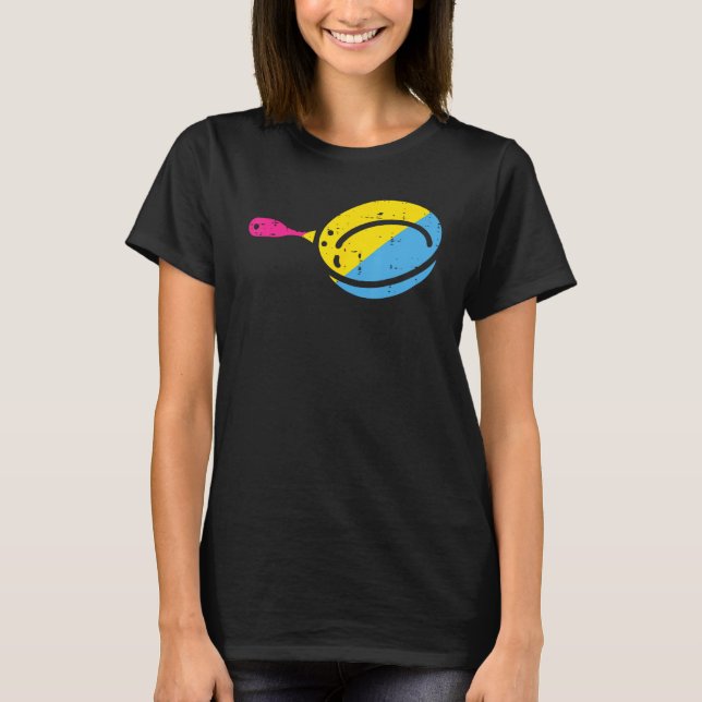 Camiseta Pansexual Pan Pun  Pride Flag Lgbt Humor Men Women (Anverso)