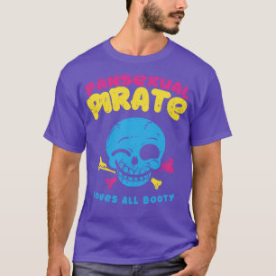 Camiseta Pansexual Pirate Ama a todos los humildes orgullo 