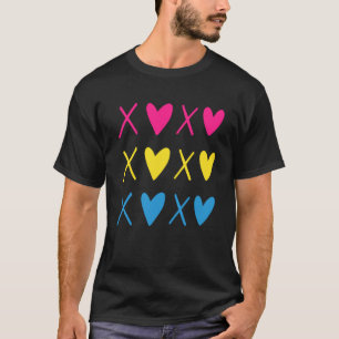 Camiseta Pansexual San Valentín sutil orgullo LGBTQ L