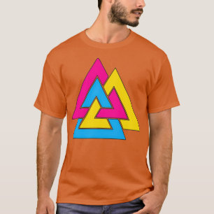 Camiseta Pansexual Viking Valknut