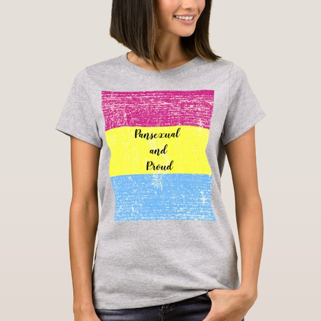 Camiseta Pansexual y Orgullo (Anverso)