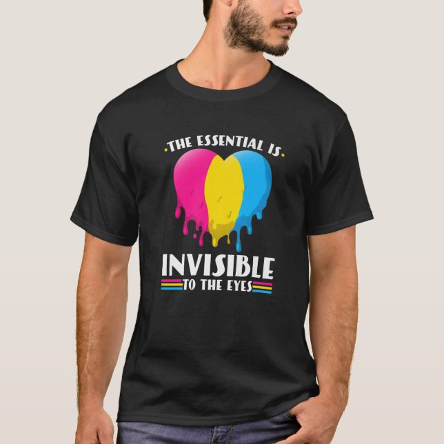 Camiseta Pansexualidad del orgullo pansexual derritiendo el (Anverso)