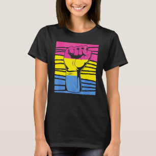 Camiseta Pansexualidad Orgullo Puño Pan Igualdad Pansexual