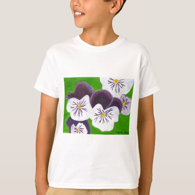Camiseta Pansies (Anverso)