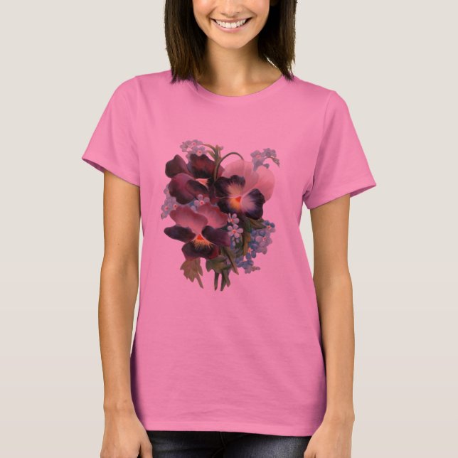 Camiseta Pansy Bouquet (Anverso)