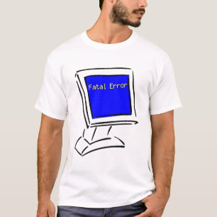 Camiseta Pantalla azul