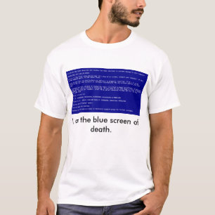Camiseta Pantalla azul de la muerte