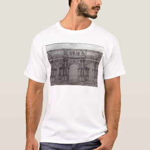 Camiseta Pantalla de cruz de la iglesia