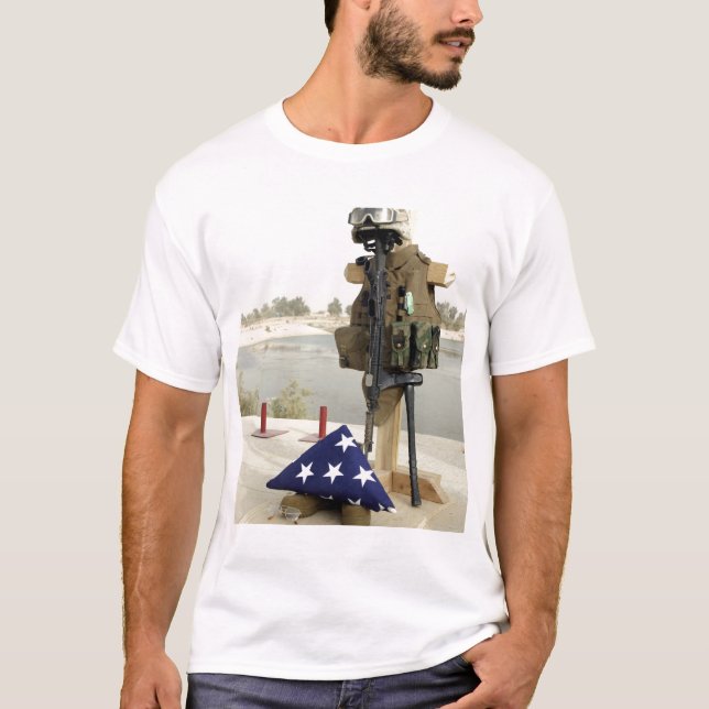Camiseta Pantalla de equipo de los soldados caídos (Anverso)