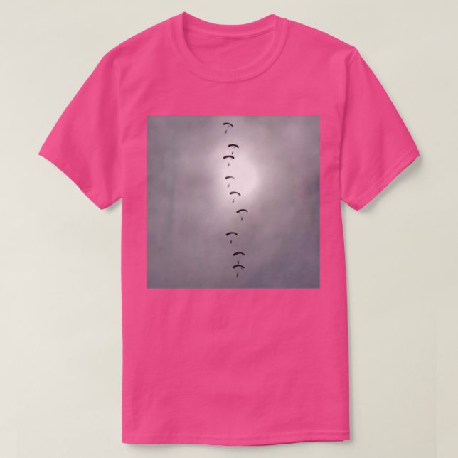 Camiseta Pantalla de paracaídas de Falcons de RAF (Diseño del anverso)