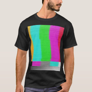 Camiseta Pantalla de prueba: Efecto de textura brillante.