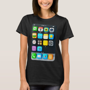 Camiseta Pantalla de teléfono celular Smartphone Aplicación