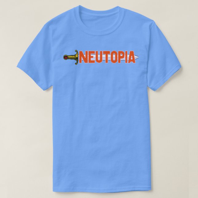 Camiseta Pantalla de título de Neutopia TurboGrafx16 (Diseño del anverso)