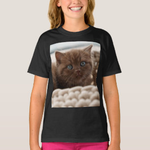 Camiseta Pantalón corto británico, gatito