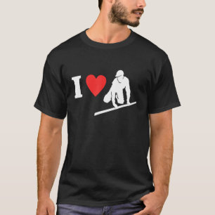 Camiseta Pantalón de amor del diseñador de hormigón del pis