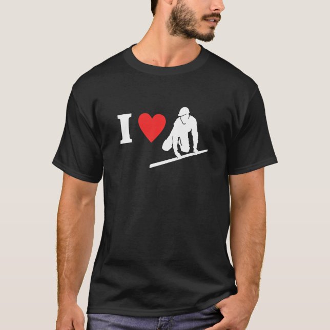 Camiseta Pantalón de amor del diseñador de hormigón del pis (Anverso)