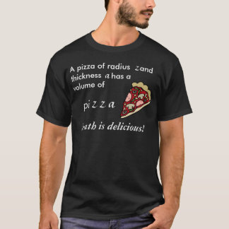 Camiseta Pantalones cortos - la fórmula para la pizza