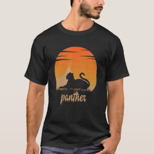 Camiseta Pantera Calor Animal En La Montaña De La Naturalez