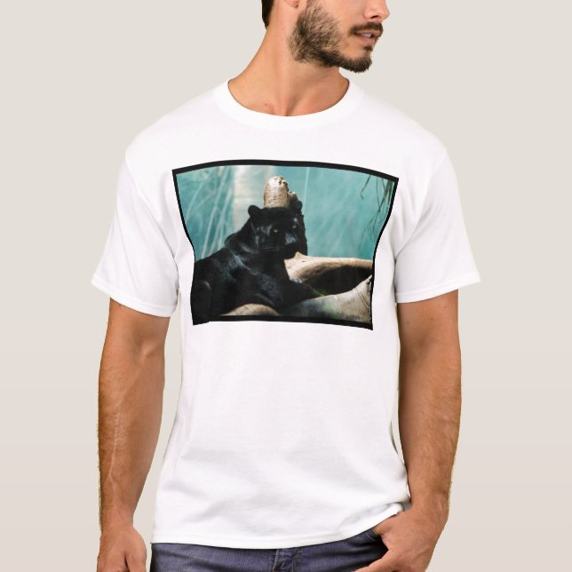 Camiseta Pantera con los ojos de la perforación (Anverso)