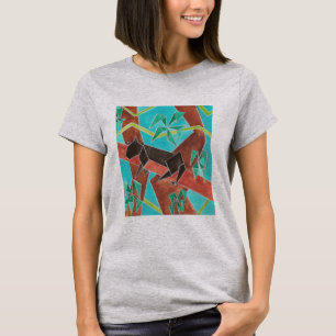 Camiseta Pantera de la selva Arte abstracto original