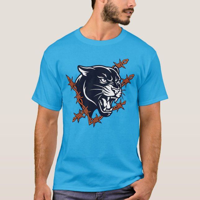 Camiseta Pantera DesatadaDivisión Garra de Pantera (Anverso)