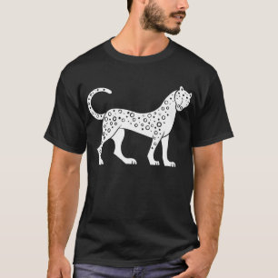Camiseta Pantera, diseño de relieve griego