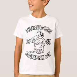 Camiseta Pantera en un contorno de sudadera