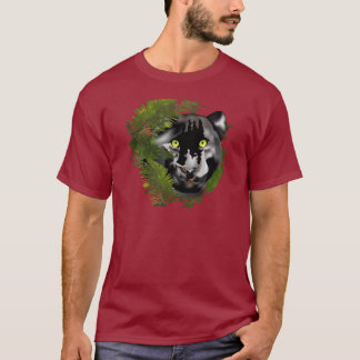 Camiseta Pantera entre el follaje