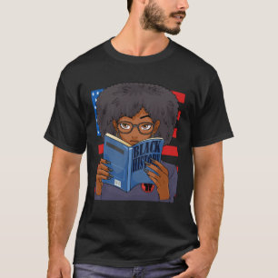 Camiseta Pantera Fiesta de libro de historia negra afro pat