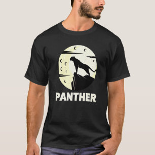 Camiseta Pantera Legendaria Salvaje Negra Genial Gráfica No