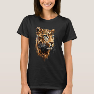Camiseta Pantera Leopardo Grandes Felinos Panteras Lindos L