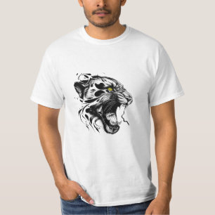 Camiseta Pantera Naturaleza animal salvaje Ilustracion arte