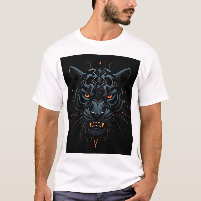 Camiseta Pantera negra (Anverso)