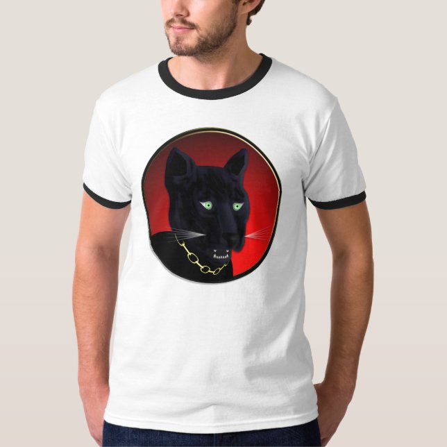 CAMISETA PANTERA NEGRA (Anverso)