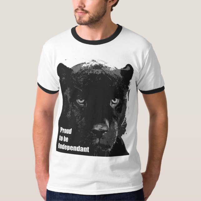 Camiseta Pantera negra (Anverso)