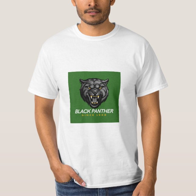 Camiseta Pantera negra (Anverso)